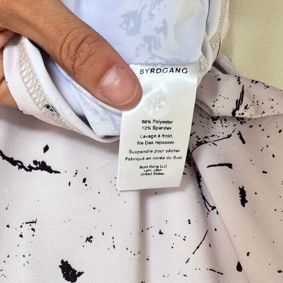 Birdgang Women's Sleeveless Polo in Drip Cream Size Medium - Picture 7 of 7